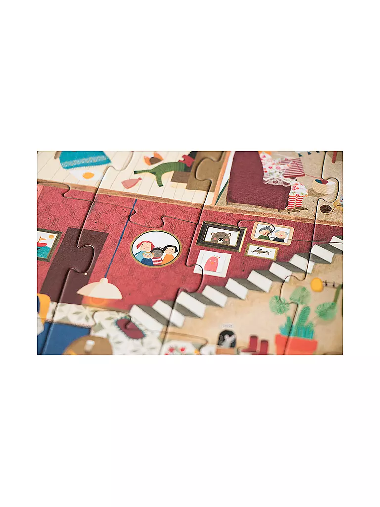 LONDJI | Puzzle WELCOME TO MY HOME 36 Teile | bunt