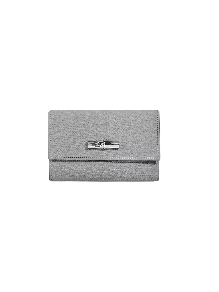 LONGCHAMP | Brieftasche im Kompaktformat, Natural  | grau