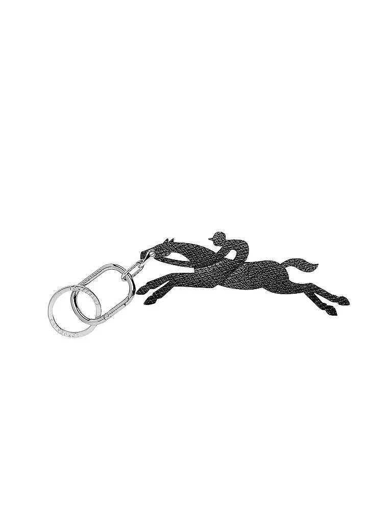 LONGCHAMP | Le Pliage Club Schlüsselanhänger, Black | schwarz