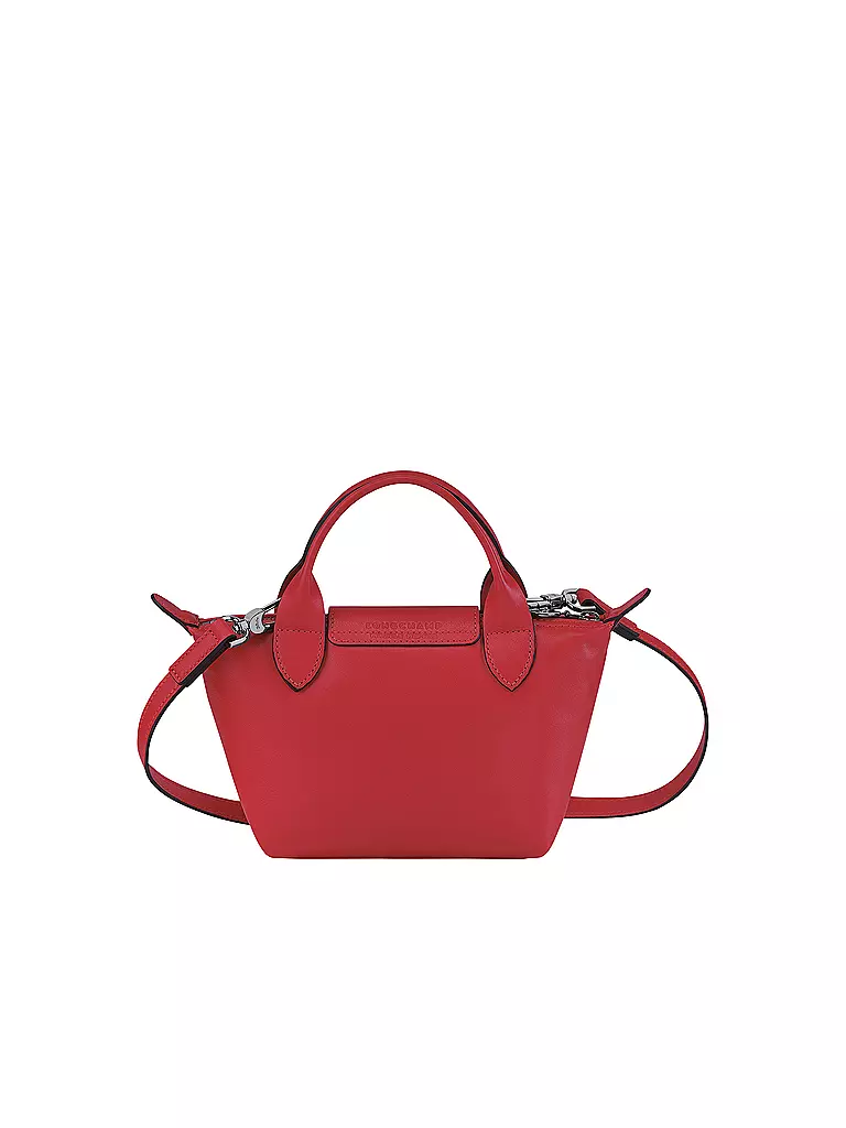 LONGCHAMP | Le Pliage Cuir Handtasche, Red | rot