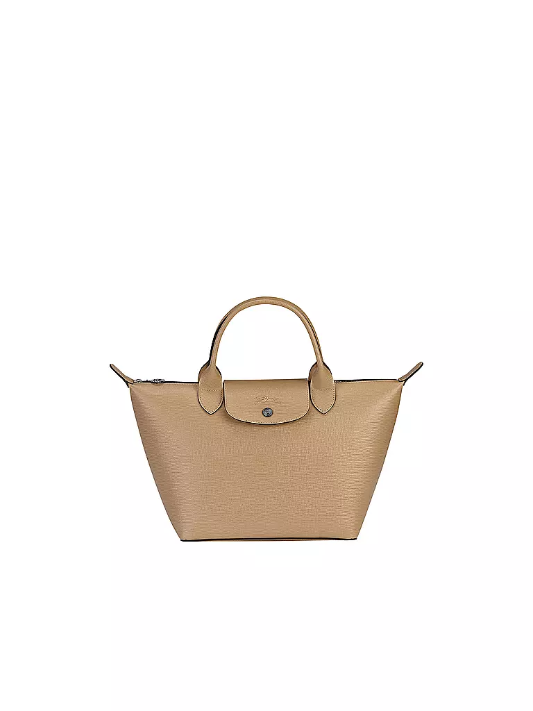 LONGCHAMP | Le Pliage Cuir Handtasche S, Beige | beige
