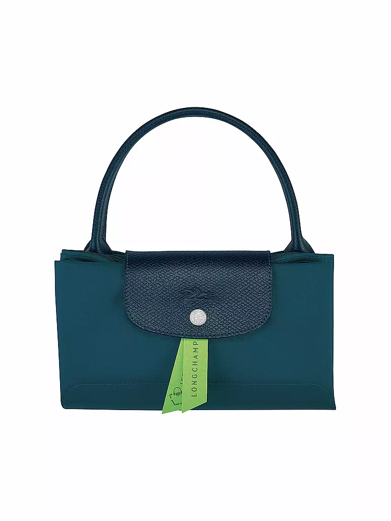 LONGCHAMP | Le Pliage Green Handtasche Medium, Ocean | blau