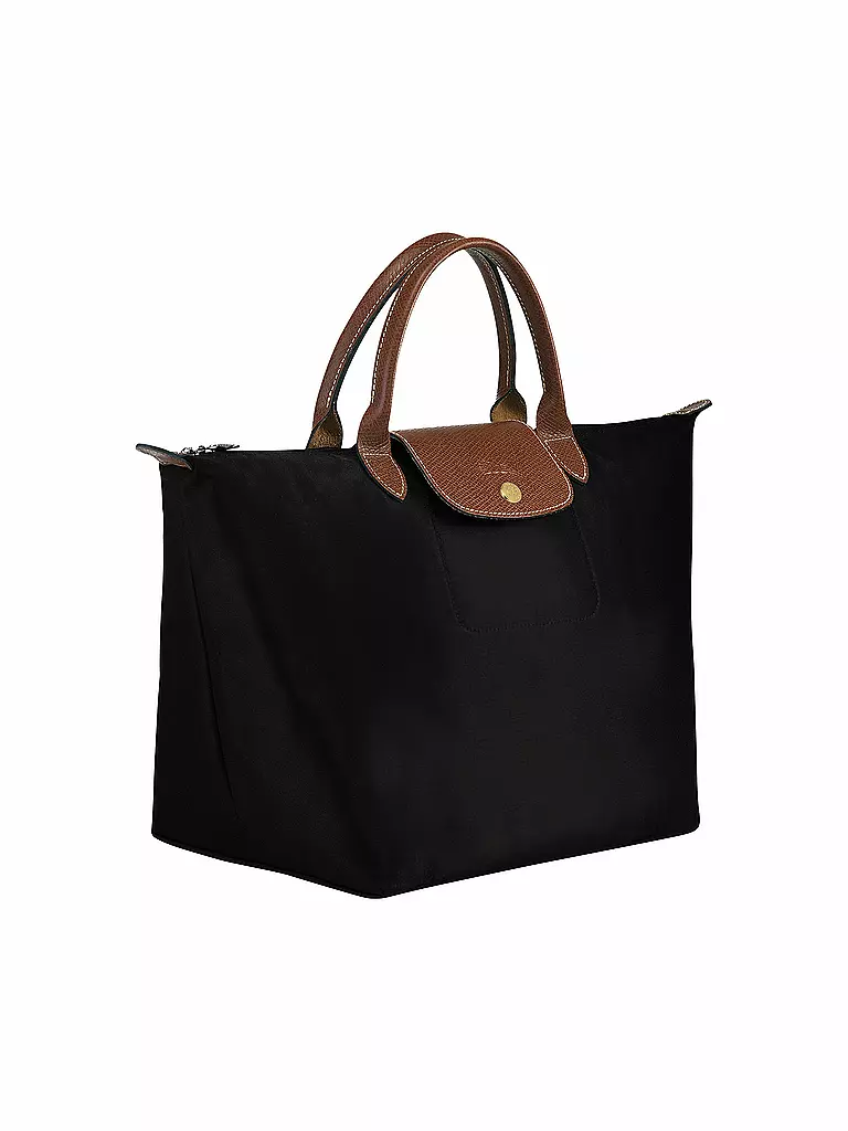 LONGCHAMP | Le Pliage Original Handtasche Medium, Black  | schwarz