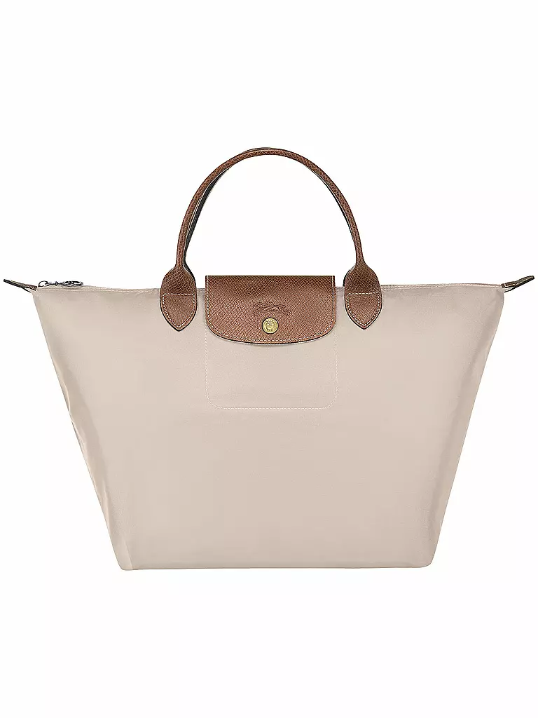 LONGCHAMP | Le Pliage Original Handtasche Medium, Paper | beige