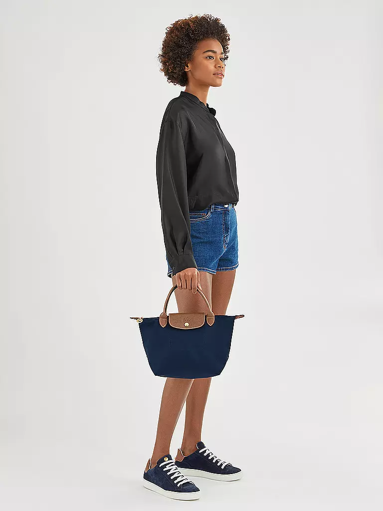 LONGCHAMP | Le Pliage Original Handtasche Small, Navy | dunkelblau