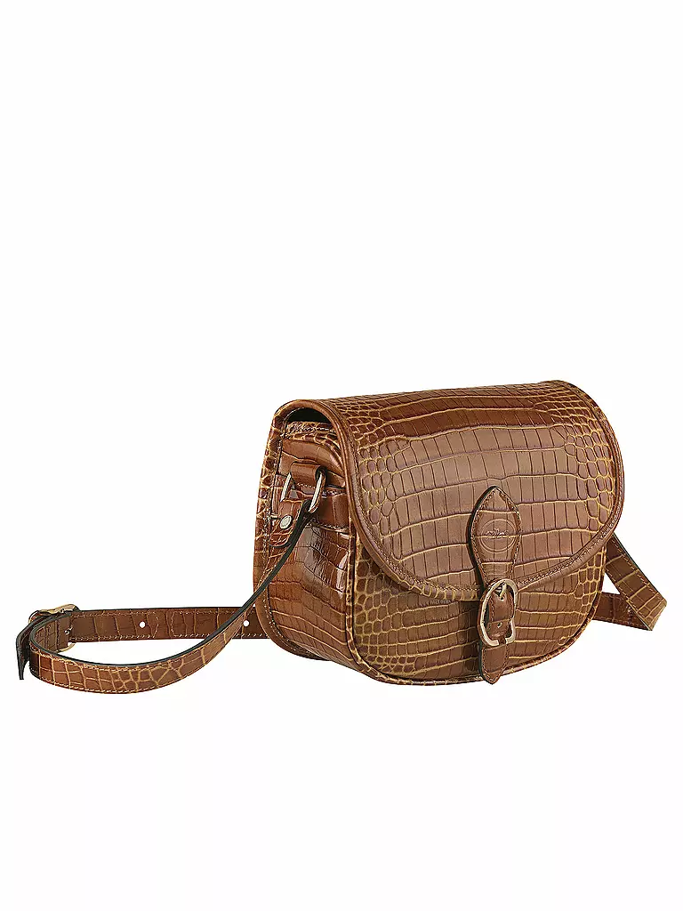 LONGCHAMP | Longchamp 1980 Croco Umhängetasche S, Natural | beige