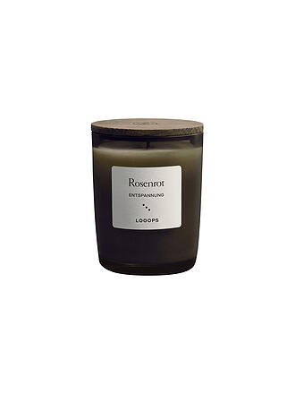 LOOOPS | Duftkerze 75g ROSENROT