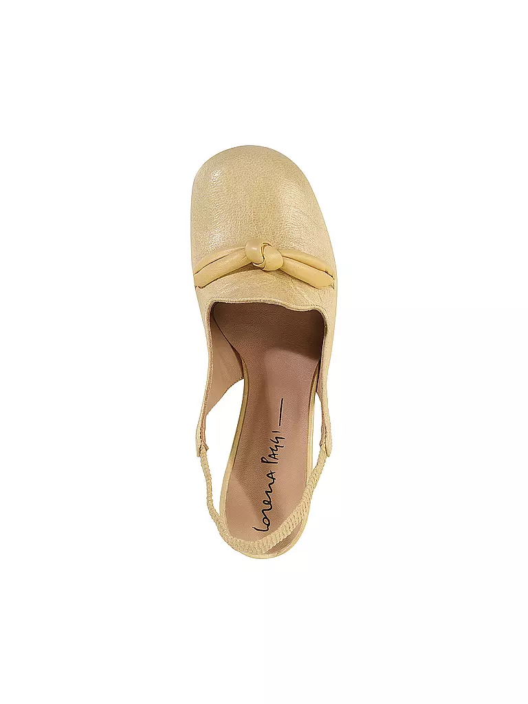 LORENA PAGGI | Slingpumps | gelb
