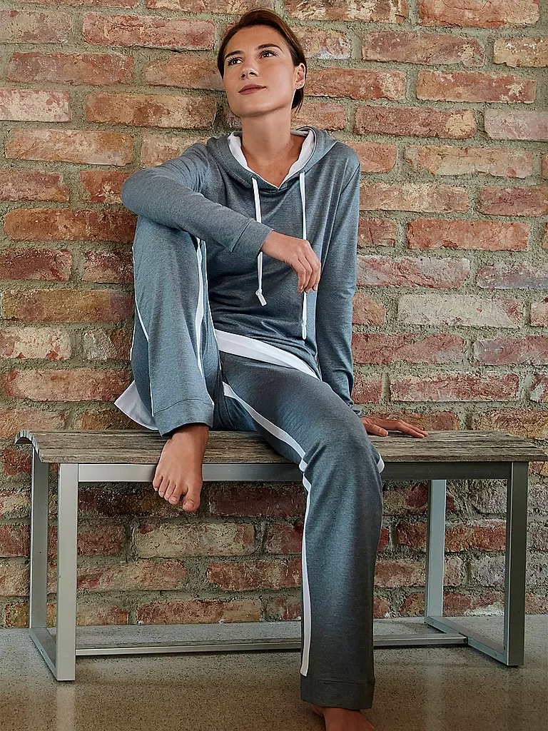 LOUNGE CHERIE | Loungehose "Marlene" | grau
