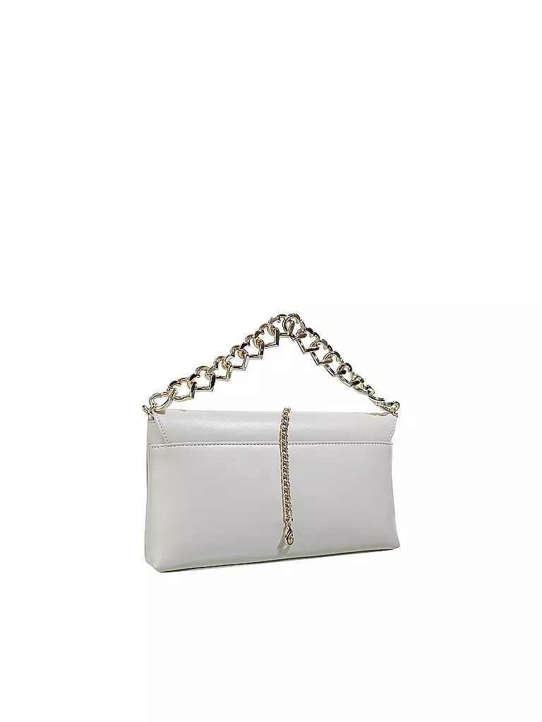 LOVE MOSCHINO | Umhängetasche "The new chain heart" | creme
