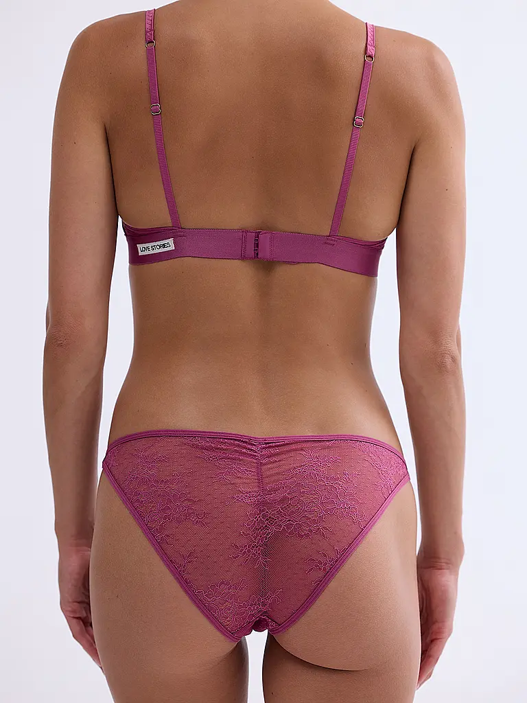 LOVE STORIES | BH ohne Bügel DARLING purple | beere