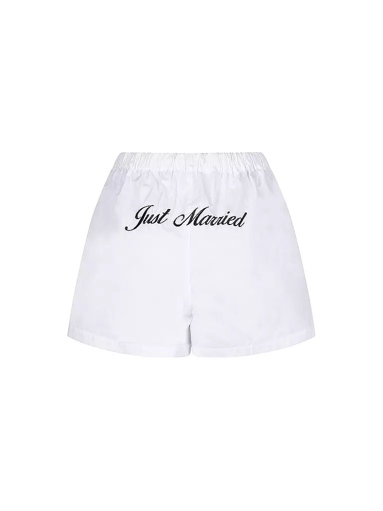 LOVE STORIES | Boxershorts JAMES JUST MARRIED white | weiss