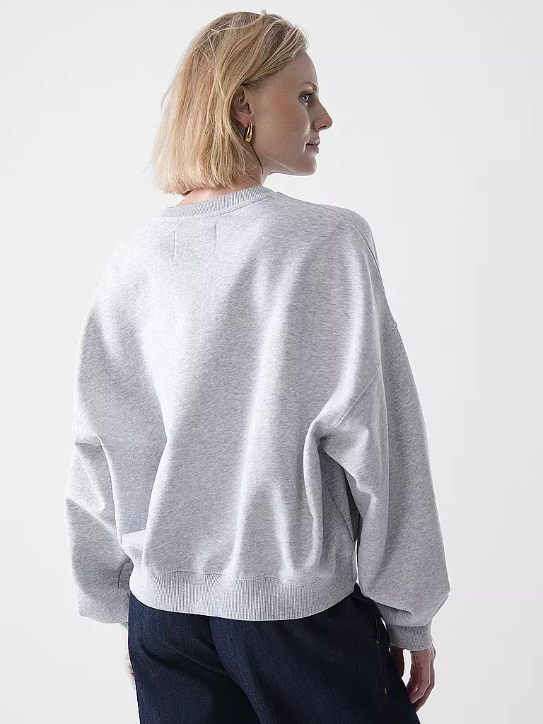 LOVE STORIES | Loungewear Sweater SLOANE | hellgrau