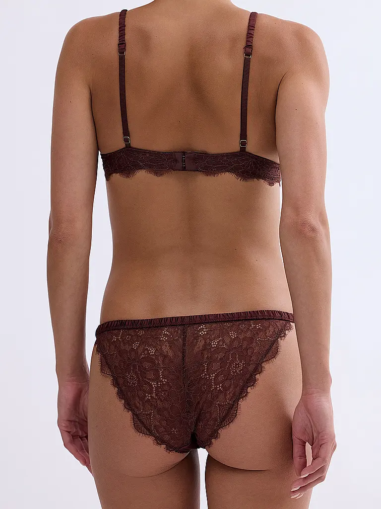 LOVE STORIES | Slip WILD ROSE Dark Brown  | braun