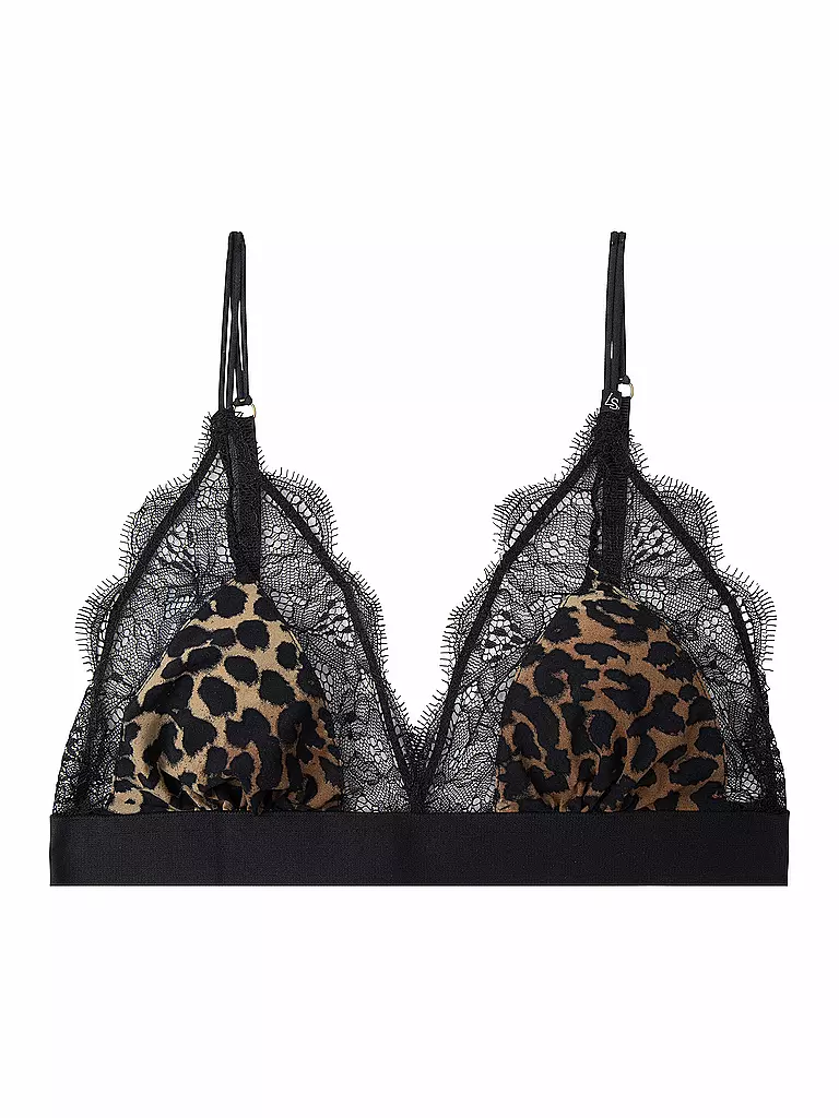 LOVE STORIES | Triangel BH "Love Lace" (Leo) | Braun