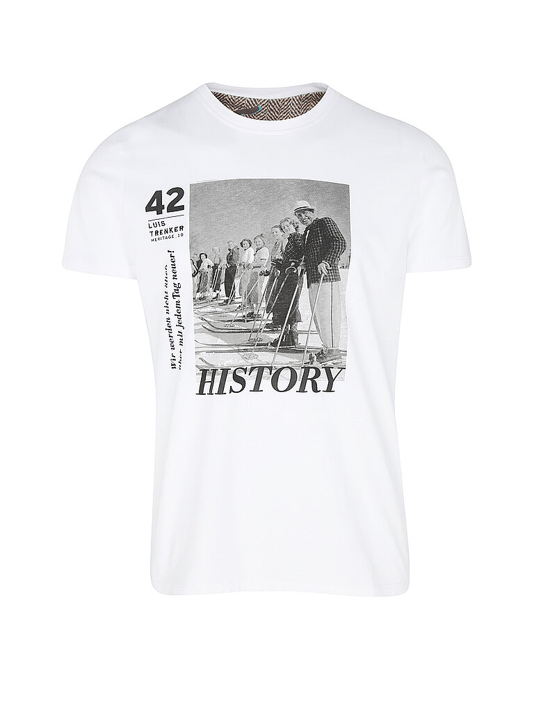 LUIS TRENKER T-Shirt LULUIS weiss | M