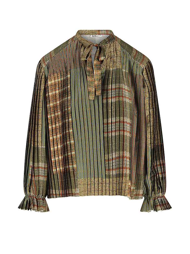 LUIS TRENKER Trachtenbluse LUBRESCA olive | M