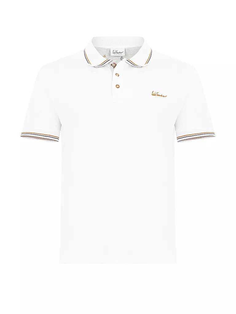 LUIS TRENKER | Poloshirt " Berneto " | weiß