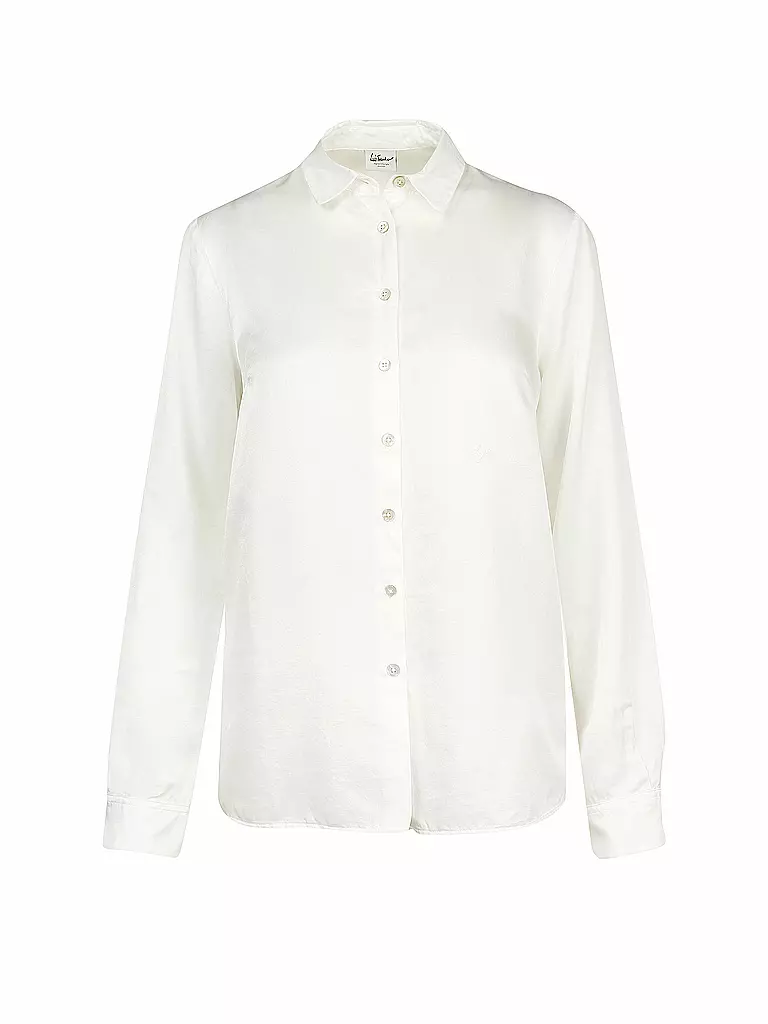 LUIS TRENKER | Seidenbluse "Babsi" | creme