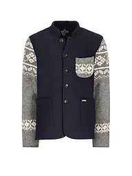 LUIS TRENKER | Strickjacke LUWAINER | blau
