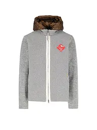 LUIS TRENKER | Strickjacke LUWALLACE | hellgrau