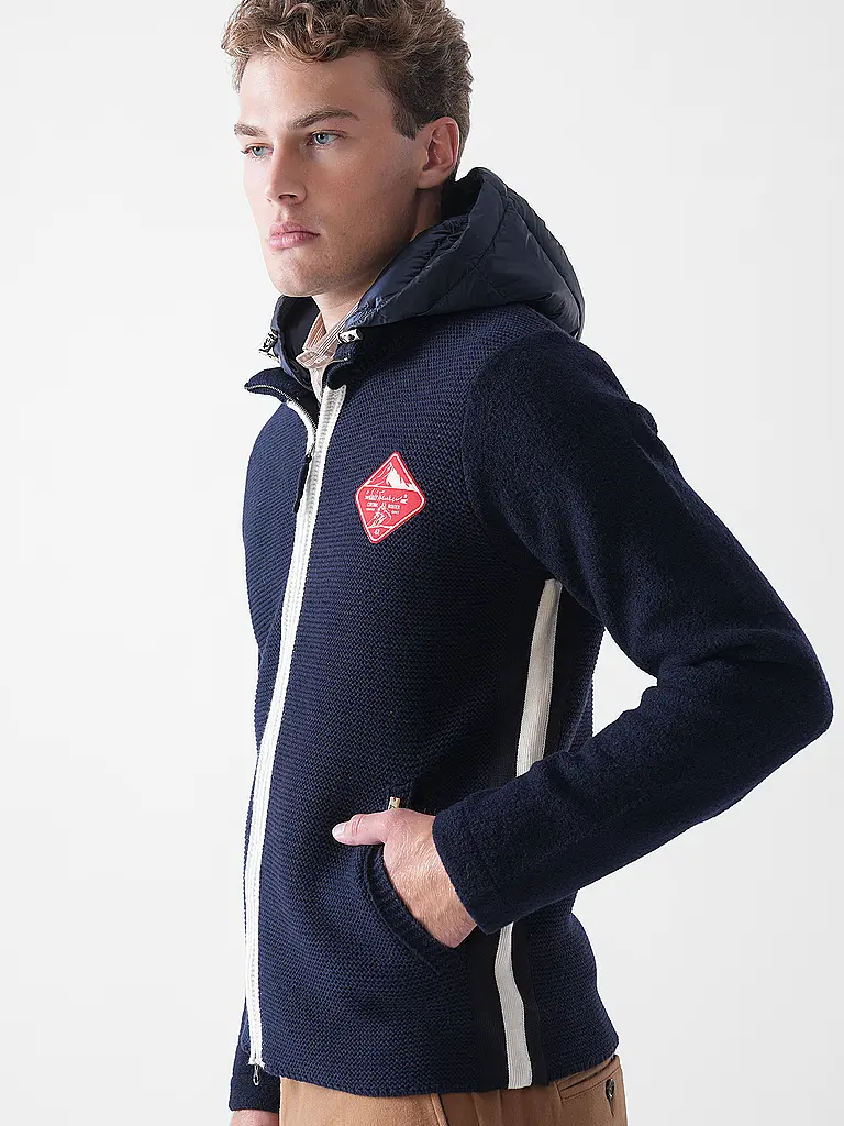 LUIS TRENKER | Strickjacke LUWALLACE | dunkelblau