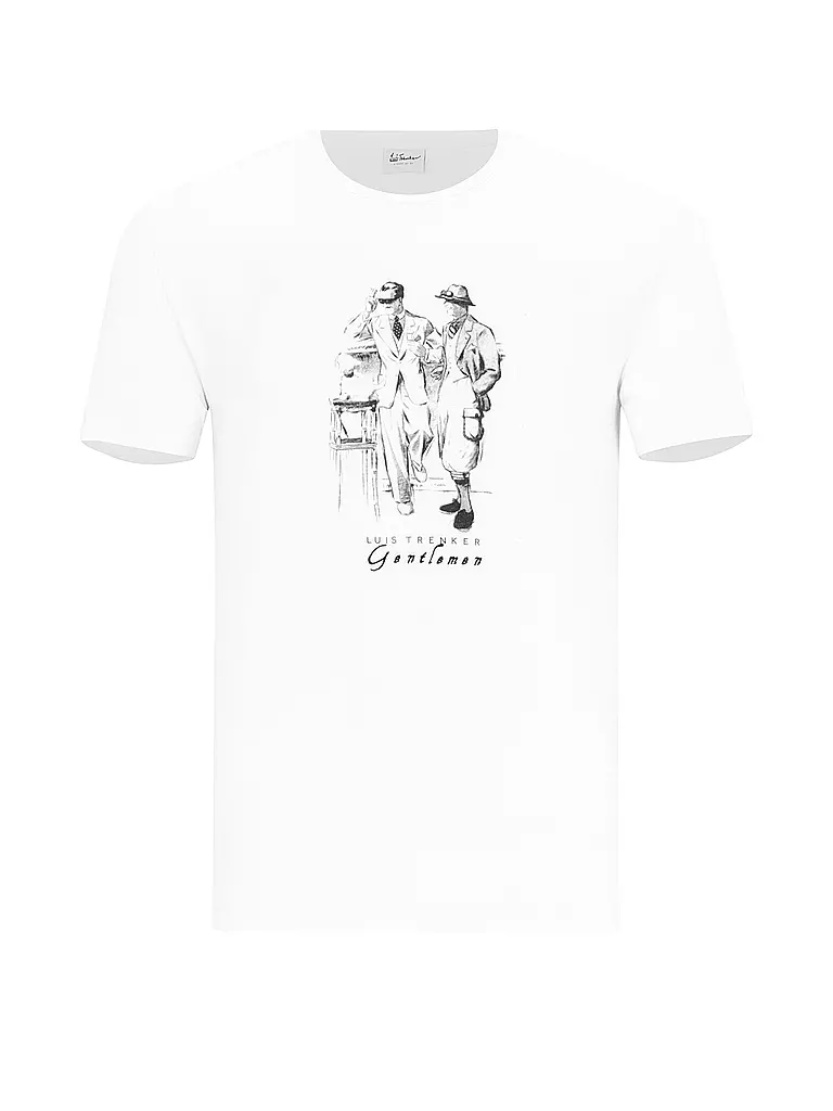 LUIS TRENKER | T-Shirt  | weiss