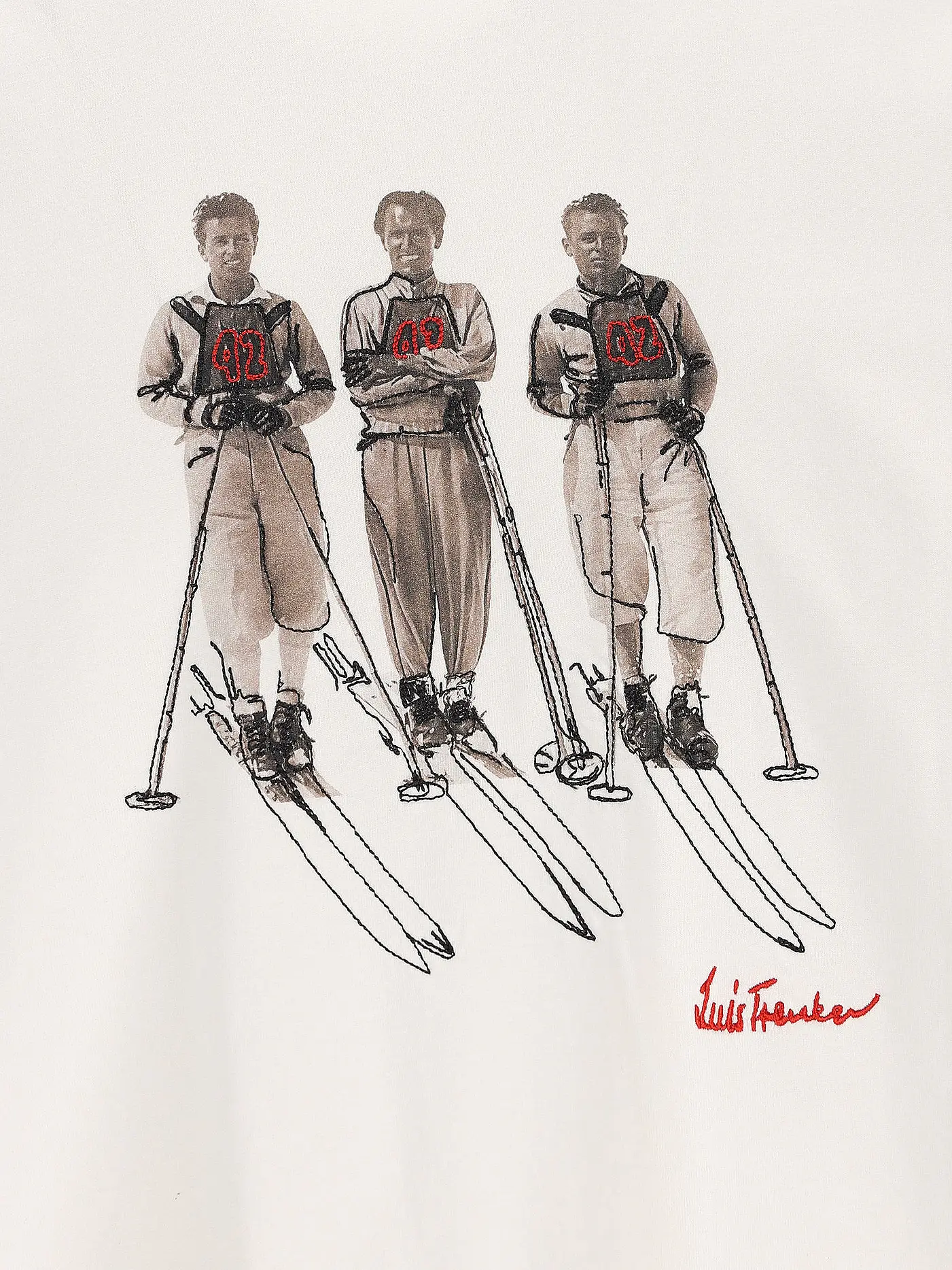 LUIS TRENKER | T-Shirt LUTRIX | weiss