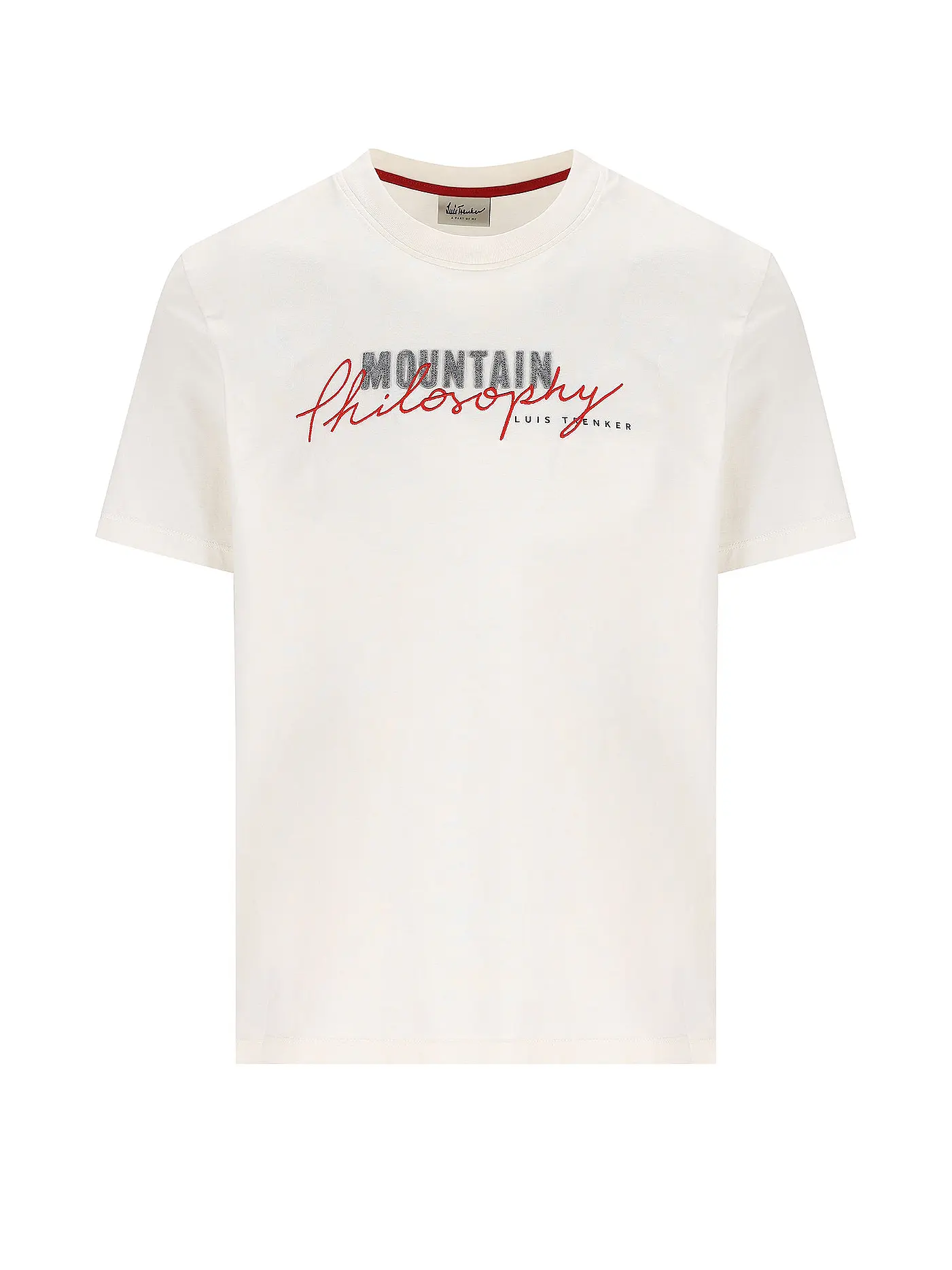 LUIS TRENKER | T-Shirt PHILOSOPHIST | weiss