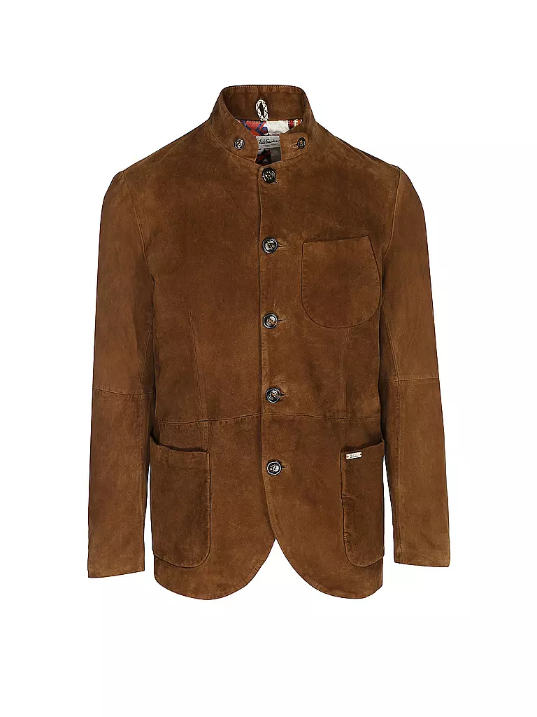 LUIS TRENKER | Trachten Lederjacke LUSANDRO | camel