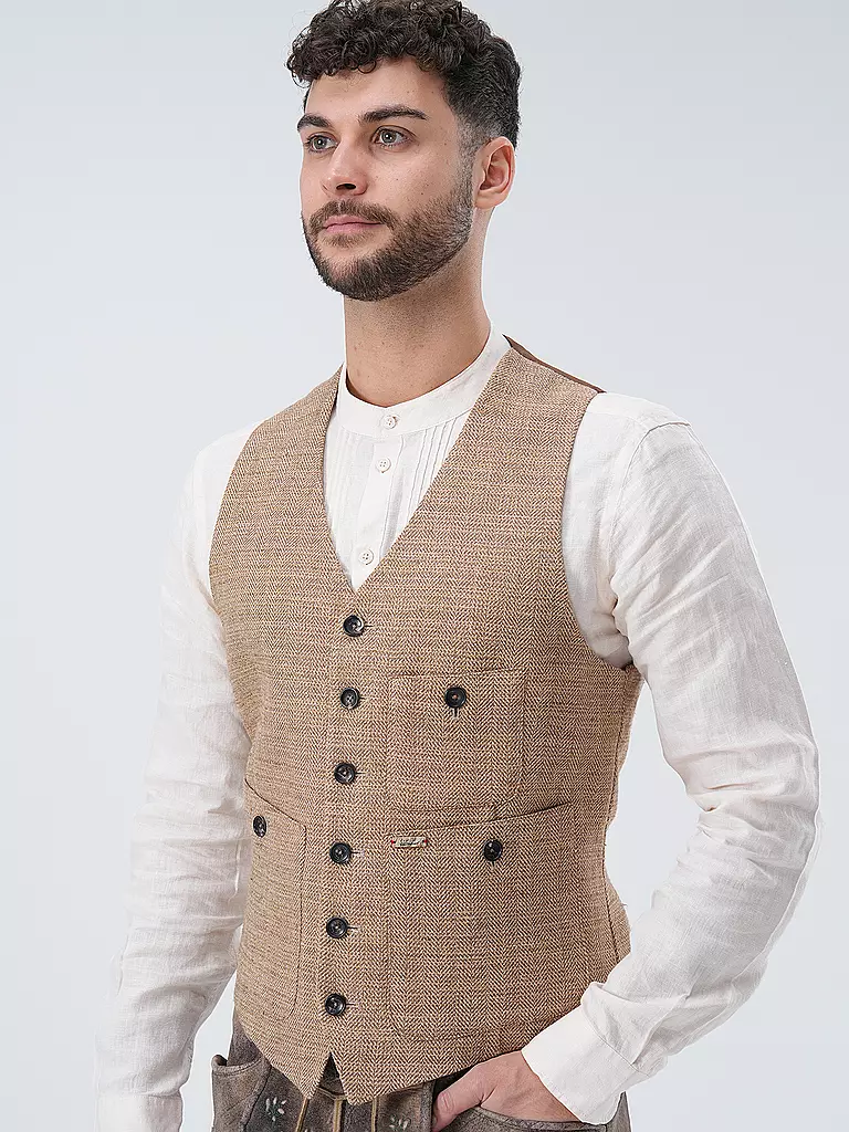 LUIS TRENKER | Trachtengilet LUSEBA  | camel