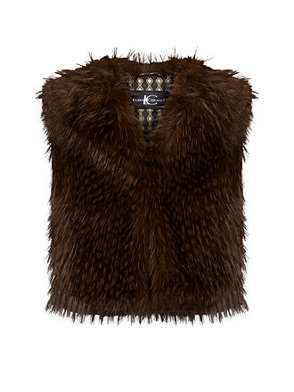 LUISA CERANO | Gilet in Felloptik 
