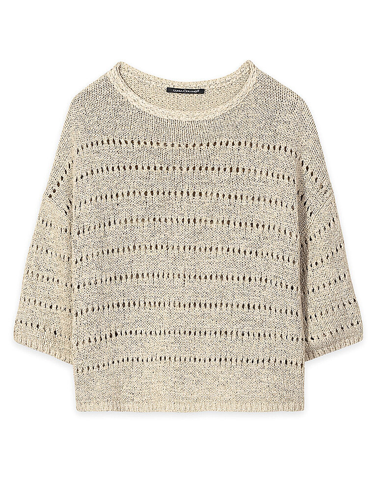 LUISA CERANO Pullover beige | 40