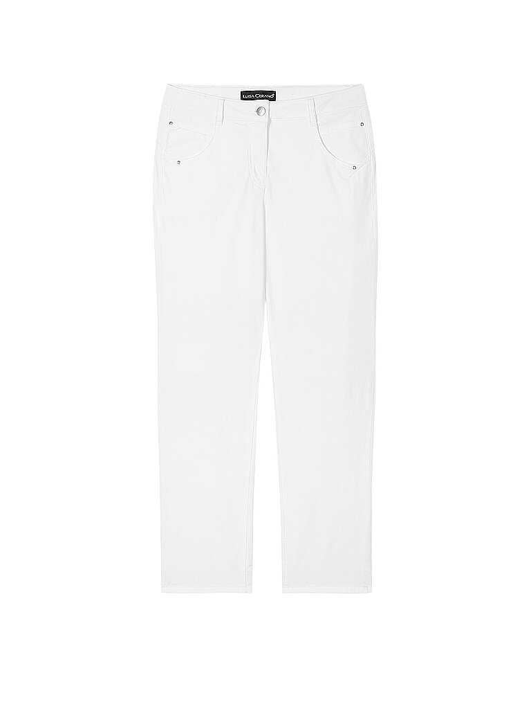 LUISA CERANO Jeans Straight Fit weiss | 36
