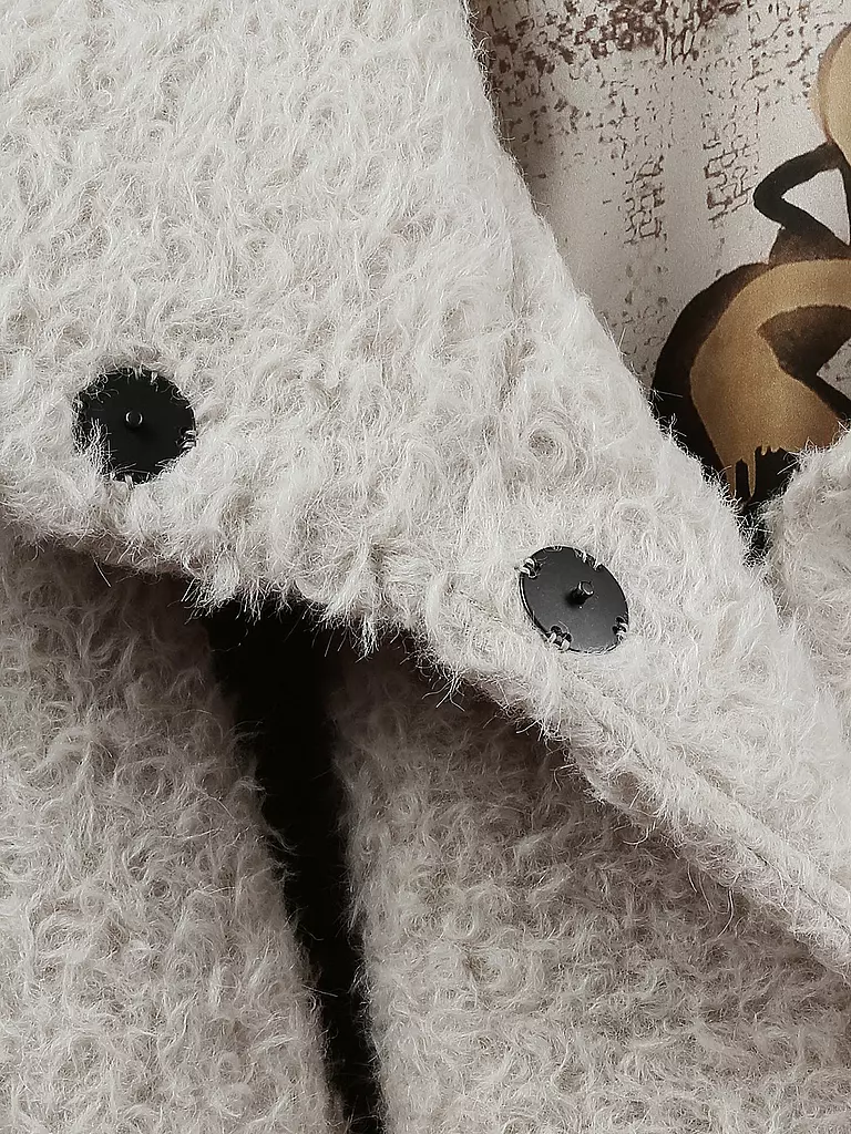 LUISA CERANO | Alpaka-Mantel aus Steiff-Teddyqualität | 