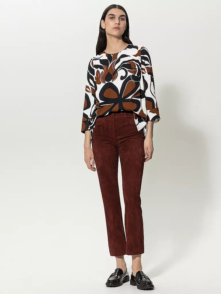 LUISA CERANO | Bluse  | braun