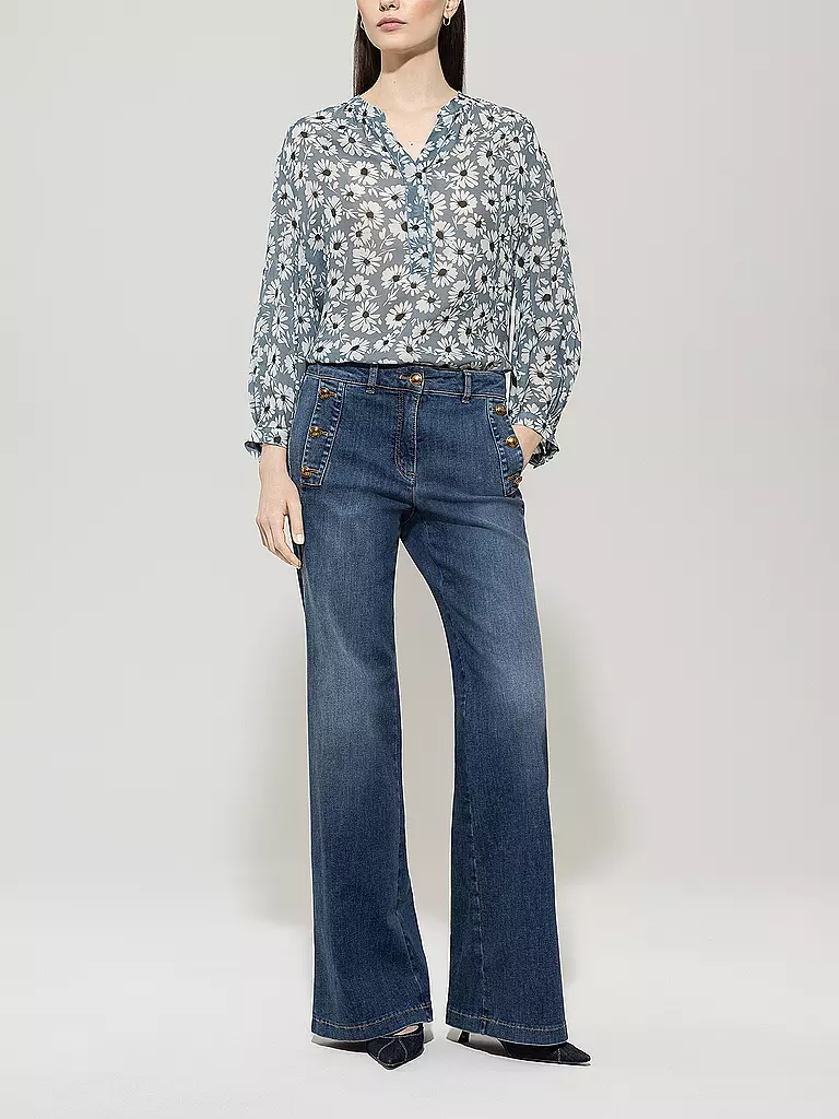LUISA CERANO | Bluse  | blau