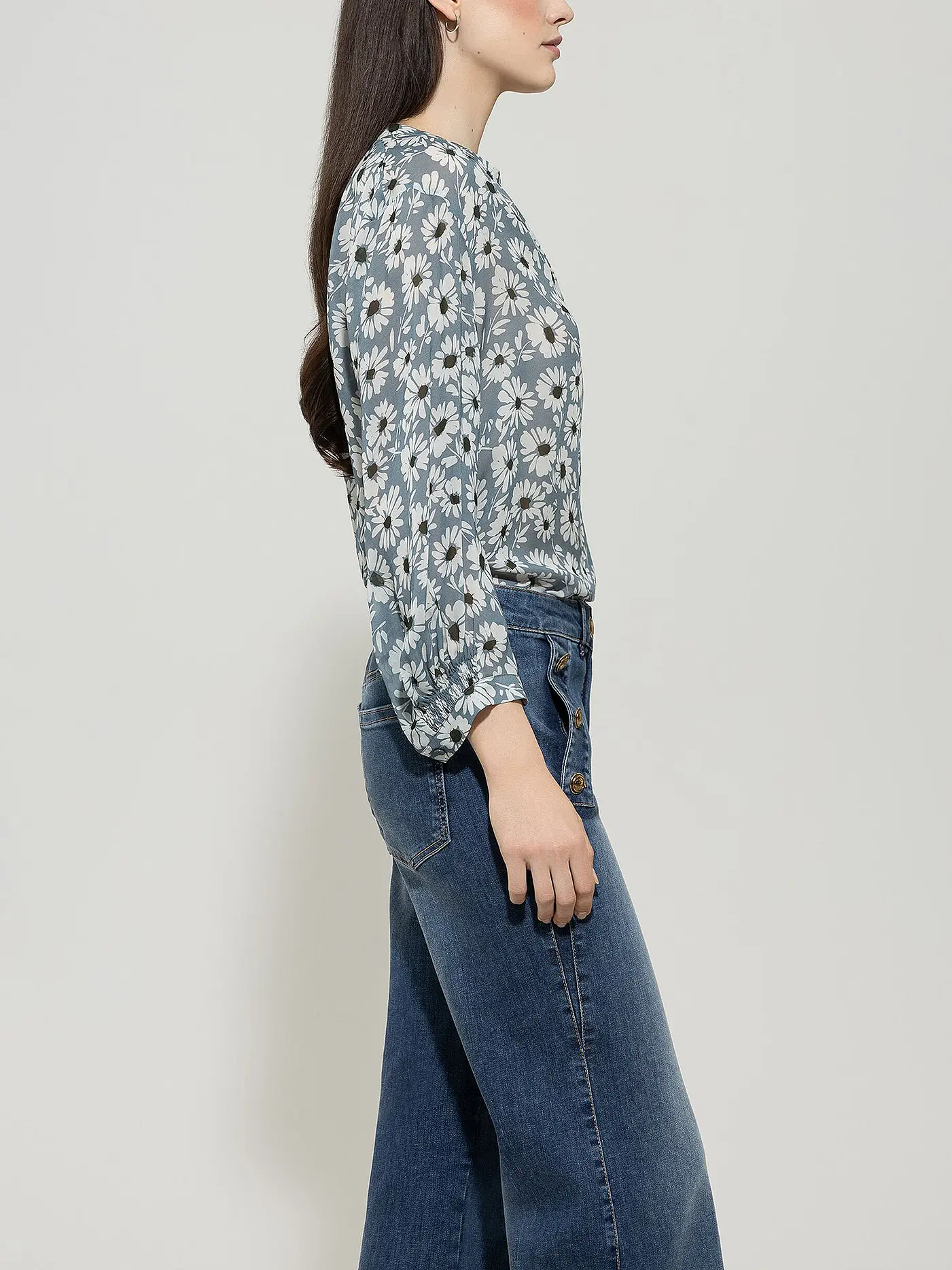 LUISA CERANO | Bluse  | blau