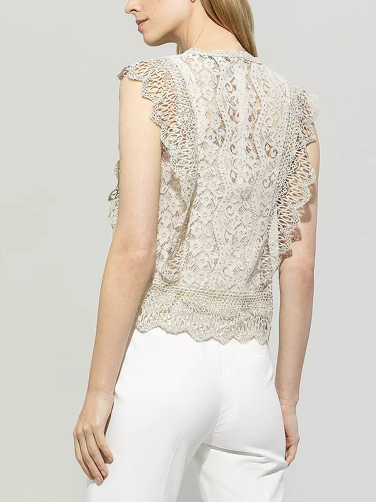 LUISA CERANO | Bluse | creme