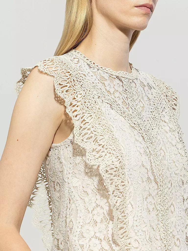 LUISA CERANO | Bluse | creme