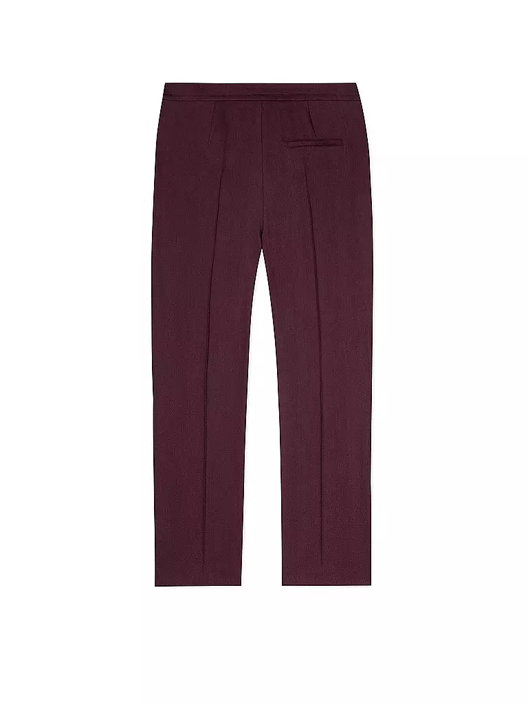 LUISA CERANO | Businesshose 7/8  | dunkelrot