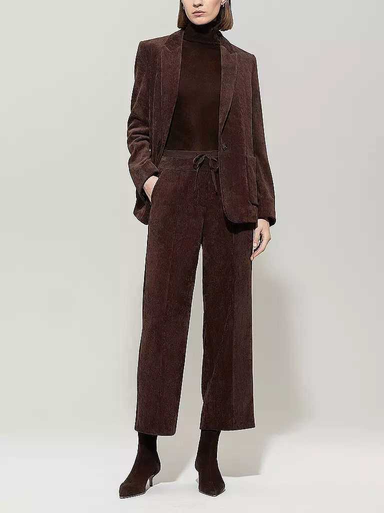 LUISA CERANO | Businesshose 7/8 | braun