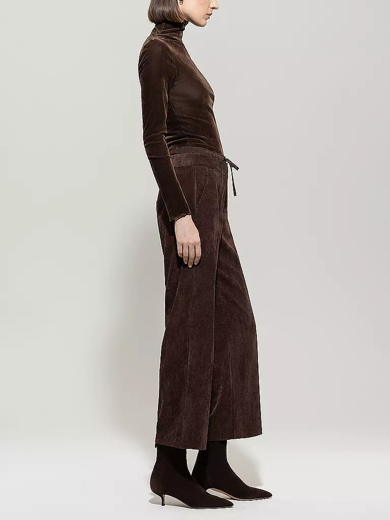 LUISA CERANO | Businesshose 7/8 | braun