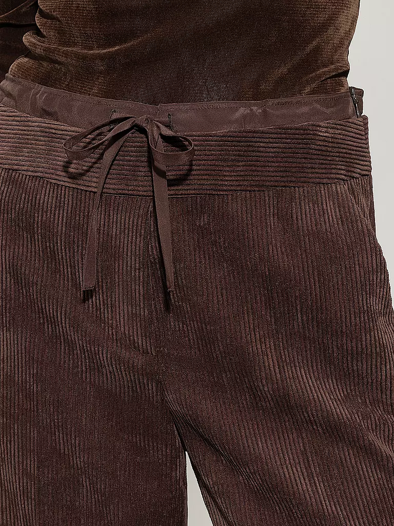 LUISA CERANO | Businesshose 7/8 | braun