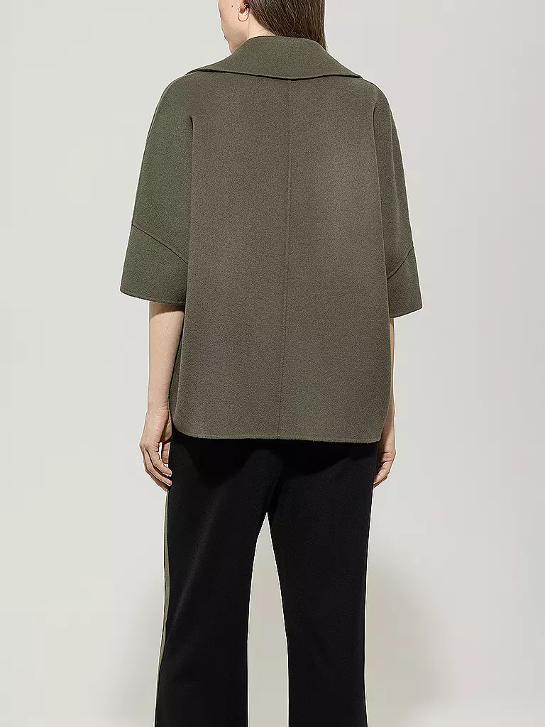 LUISA CERANO | Cape - Poncho | olive