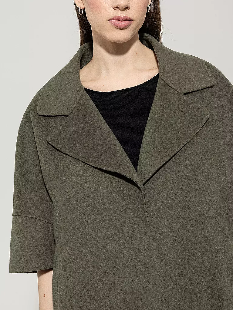 LUISA CERANO | Cape - Poncho | olive