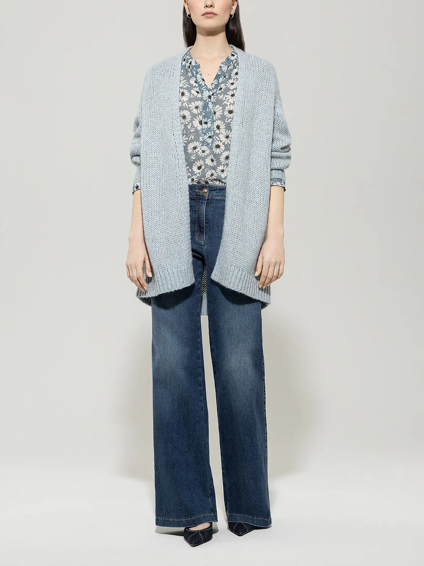 LUISA CERANO | Cardigan  | hellblau