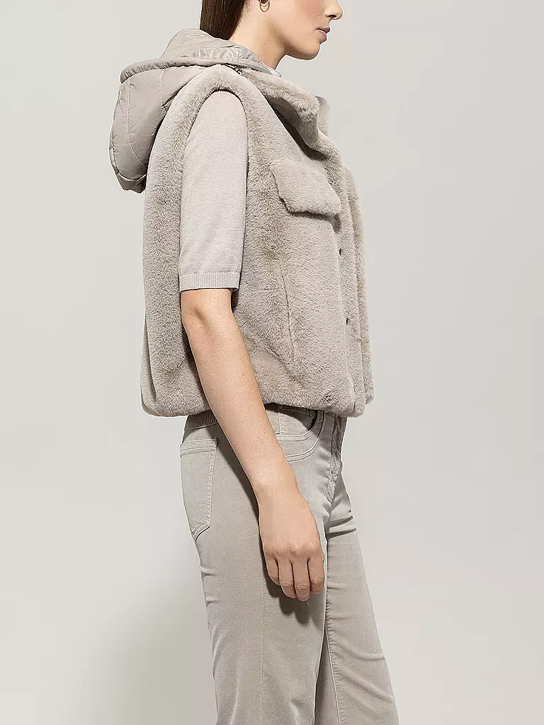 LUISA CERANO | Gilet in Felloptik | 