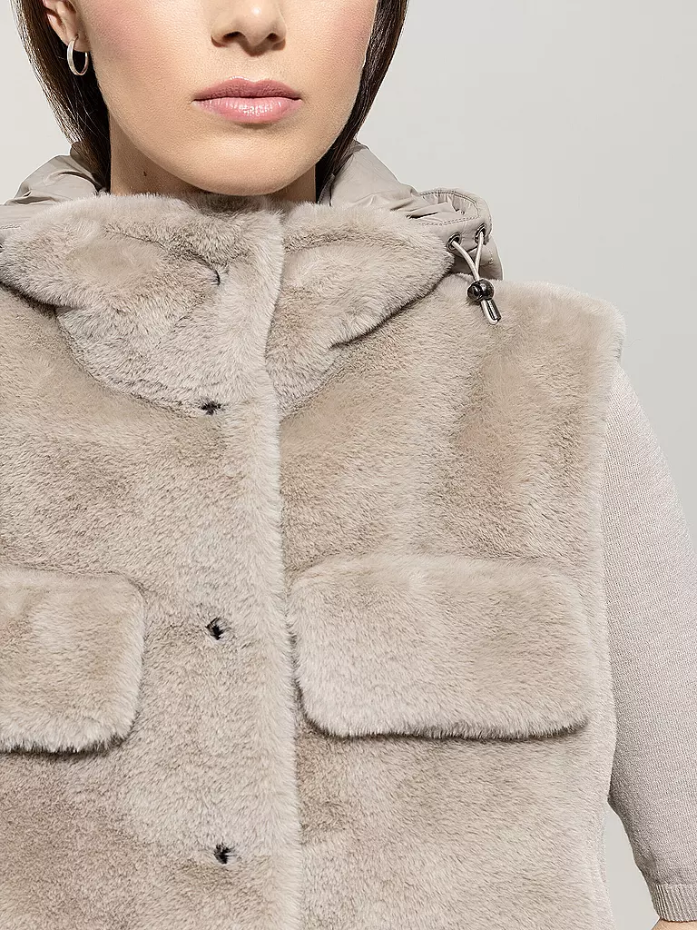 LUISA CERANO | Gilet in Felloptik | 