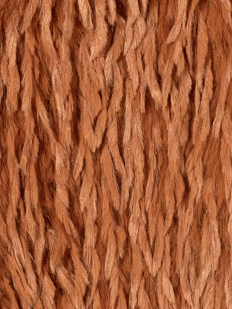 LUISA CERANO | Gilet in Felloptik | orange
